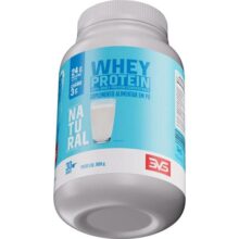100% Whey Protein Concentrado 900g Sabor Natural – Proteína 100% Pura – 3VS Nutrition