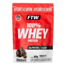 100% Whey Protein Refil 900g Sabor Chocolate – FTW