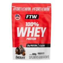 100% Whey Protein Refil 900g Sabor Chocolate – FTW