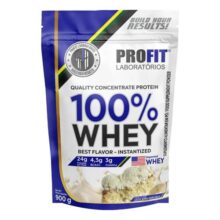100% Whey Quality Concentrate Protein Refil 900g – Profit Sabor Leite Niño