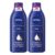 2 Loção Nivea Body Milk Hidratante Pele Seca Extrasseca