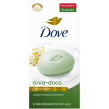2 Pack’s — Sabonete em Barra Dove Erva-doce 90g 6 Unidades