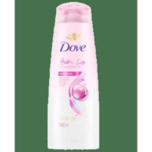 2 Unidades — Dove Shampoo Hidra-Liso Com Tecnologia De Hidratação 400Ml