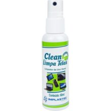2 Unidades — Limpa Telas Sem Flanela Clean Incolor Implastec