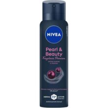 2 Unidades — NIVEA Desodorante Antitranspirante Aerossol Pearl & Beauty Fragrância Premium 150ml
