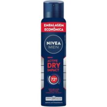 2 Unidades — NIVEA MEN Desodorante Antitranspirante Aerossol Dry Impact 200ml