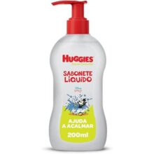 2 Unidades — Sabonete Líquido Huggies Chá de Camomila – 200ml