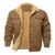 2025 moda jaqueta de lã para homens cor sólida grosso quente outwear topos qualidade outono inverno casacos casuais pr