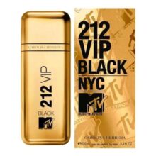212 Vip Black Nyc Mtv Carolina Herrera Eau De Parfum – Perfume Masculino 100ml