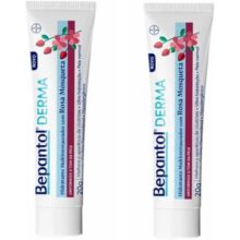 2x Bepantol Derma Rosa Mosqueta, Hidratante Multirrestaurador Hipoalergênico 20g