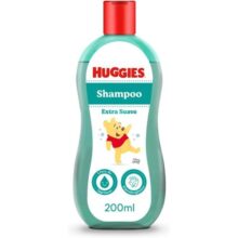 3 Unidades — Huggies Shampoo Extra Suave para bebê – 200ml