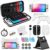 32 in1 Case Estojo Para Nintendo Switch Oled Acessórios Capa Protetora Para Com Compartimentos Bolsa Perfeita Para Viag
