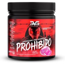 3VS Nutrition Pré Treino Prohibido 180g Sabor Chiclete