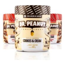 3x Pasta De Amendoim Com Whey Protein 600g Cada – Dr Peanut