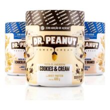 3x Pasta De Amendoim Com Whey Protein 600g Cada – Dr Peanut