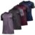 4 Camisetas Masculina Dry Fit Premium Camisa Academia Kit