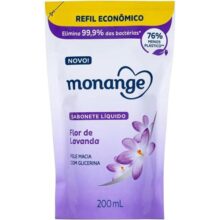 6 Unidades — Coty Refil Sabonete Líquido Monange Flor De Lavanda 200Ml