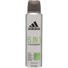 adidas Desodorante Masculino Aerossol Antitranspirante 6 in 1 150ml
