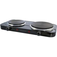 Agratto Fogão eletrico de mesa 2 pratos FMP-02 preto 220V 2500W
