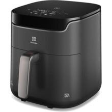 Air Fryer Digital Electrolux Experience EAF45, 5,6L, Cinza, 1400W, 127V, com Desligamento Automático e Temporizador