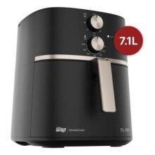 Air Fryer Fritadeira Elétrica Wap Mega Family 7,1 Litros Com Cesto E Grelha Removíveis Antiaderente 1700w 127v