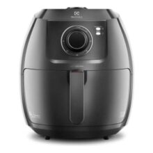 Air Fryer Fritadeira Sem Óleo Elétrica Electrolux 6,5l Family Cesto Removível Com Timer 1700w De Potência Eaf50 Grafite Efficient Por Rita