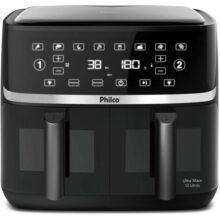 Air Fryer Philco 10L Cesto Duplo 2000W PAF10A 220V