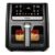 Air Fryer Philco 6,5l Visor Glass E Redstone 1700w Paf65a Preto 127v