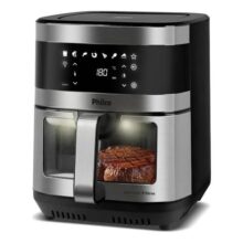 Air Fryer Philco 9L Visor Glass Painel Digital PAF90C
