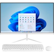 All in One, Windows 11 Home, 23,8 Pol. Full HD Intel Core i3 4GB 128 GB SSD Branco Ultra – UB842
