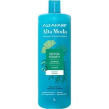 Alta Moda Detox Purify Shampoo – Cabelos soltos e leves da raiz às pontas – Limpeza poderosa e prolongada – Cabelos oleosos 1L