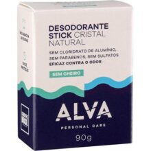 Alva Naturkosmetik Desodorante Stick Kristall Sensitive 90g Stone