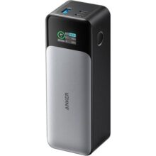 Anker 737 Gen 2 Power Bank, 24000mAh, Carregador Portátil para Laptop, 3-Portas 140W, Display Digital Inteligente, Compatível com iPhone, Vision Pro, Samsung, MacBook, Dell, AirPods e muito mais,Preto