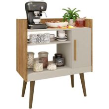 Aparador Balcão Café II Com 1 Porta Pés Palito