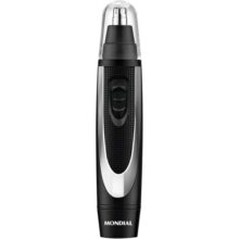Aparador de Pelos Classic, Mondial, Preto/Prata, 0,8W, Bateria – TR-01