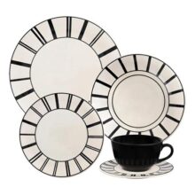 Aparelho De Jantar 20 Peças Serenata Unni Oxford