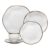 Aparelho De Jantar 30 Peças Ryo Maresia Oxford Porcelana Branco Liso