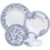 Aparelho de Jantar Tramontina Azzura em Porcelana Decorada 30 Peças
