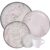 Aparelho de Jantar Tramontina Floralis em Porcelana 20 Peças | Decorada