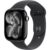 Apple Watch Series 11 GPS Caixa em alumínio preto brilhante de 46 mm com Bracelete desportiva preta – MG