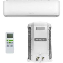 Ar Condicionado Split Hi Wall Inverter 12.000 Btu/h Quente e Frio Agratto Liv Top 220v