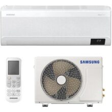 Ar-Condicionado Split Inverter 18000 BTUs Samsung WindFree Connect High Wall Quente e Frio AR18BSEAAWKNAZ 220V