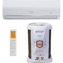 Ar-condicionado Split Inverter 18000 Btus Springer Midea Airvolution Connect High Wall Só Frio 42afvci18s5/38tvci18s5 220v