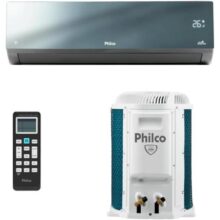 Ar Condicionado Split Inverter Philco Espelhado 12000 Btus Quente e Frio Pac12000iqfm15e 220v
