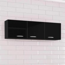 Armário De Cozinha Aéreo Lavanderia 120cm 3 Portas Mpozenato