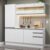 Armário De Cozinha Compacta 100% Mdf 170 Cm Smart Madesa 01