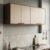 Armário Suspenso Aéreo Para Cozinha 4 Portas Off White – Design Nórdico Funcional, Compacto E Moderno, Estilo Industrial Com Amplo Espaço Interno – Mo