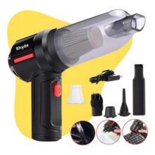 Aspirador De Pó Mini Soprador 3em1 Usb Refil Portátil Recarregável Marca Rhyde Preto 127/220v