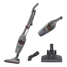 Aspirador De Pó Vertical Electrolux 1450w Stk15 Com Fio Portátil De Mão 2 Em 1 E 1,6 Litros De Capacidade Com Filtro Hepa Cinza-escuro 220v