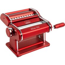 Atlas 150 – Máquina para Macarrão 3 Tipos de Massas Marcato Vermelho